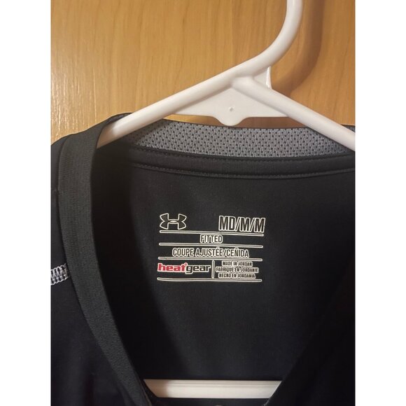 Under Armour - Fitted Tank Top - Black - Medium - Picture 3 of 7